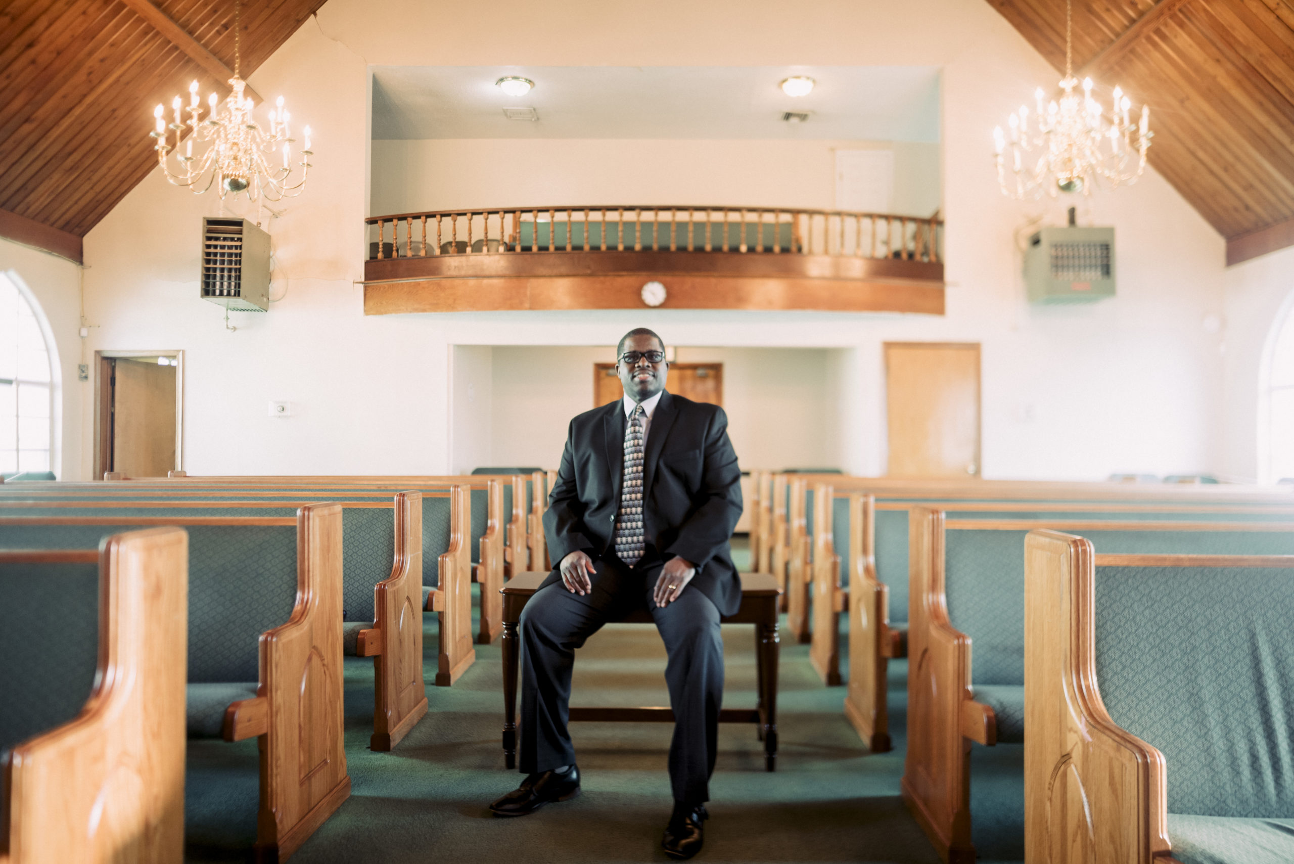 Pastor Sanders in his church 2