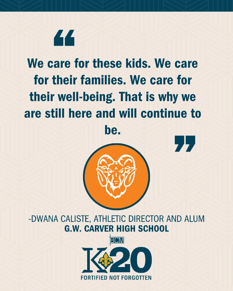 Quote from Carver Athletic Director