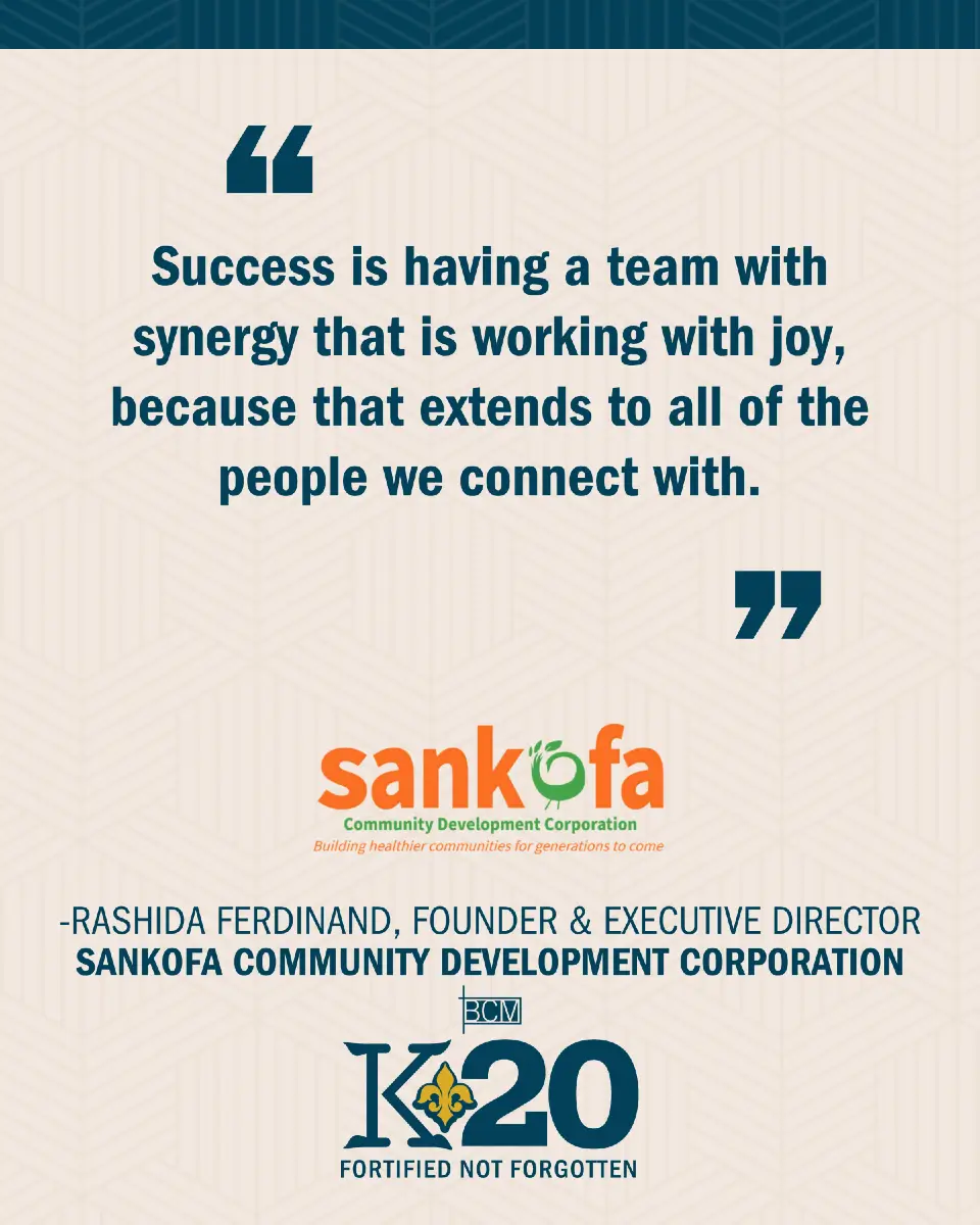 Quote from Founder of Sankofa